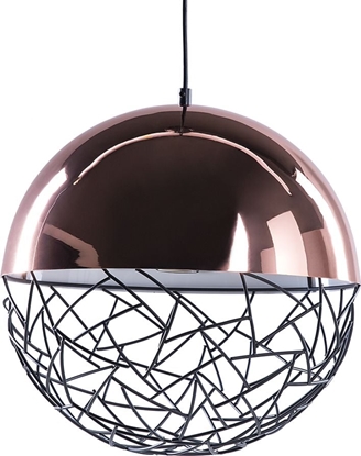 Picture of Lampa wiszca Beliani Lampa wiszca metalowa miedziana PADMA