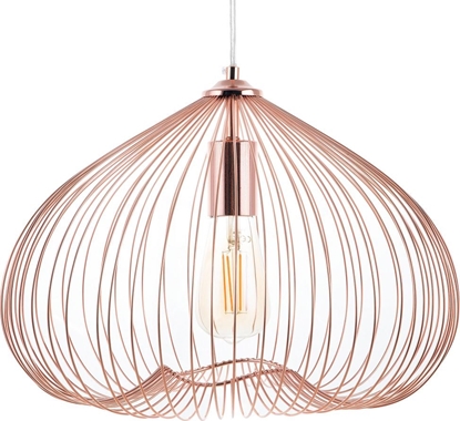 Picture of Lampa wiszca Beliani Lampa wiszca metalowa miedziana TORDINO