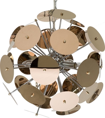 Picture of Lampa wiszca Beliani Lampa wiszca metalowa miedziana ZAMBEZI