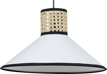 Picture of Lampa wiszca Beliani Lampa wiszca naturalna z biaym MANTUA!