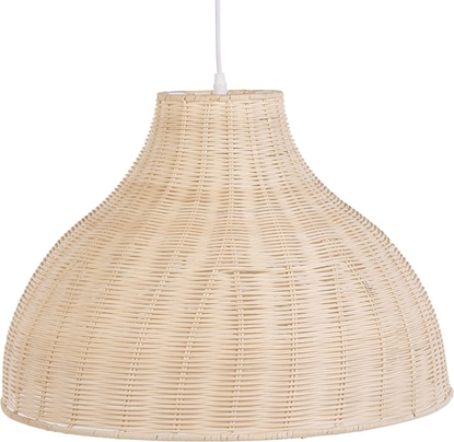 Picture of Lampa wiszca Beliani Lampa wiszca rattanowa jasne drewno MILLIAN