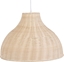 Picture of Lampa wiszca Beliani Lampa wiszca rattanowa jasne drewno MILLIAN