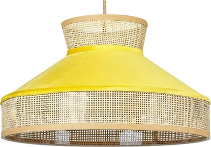 Picture of Lampa wiszca Beliani Lampa wiszca rattanowa naturalna z ótym BATALI!