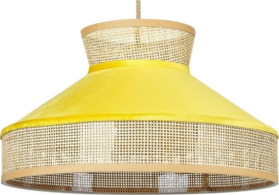 Picture of Lampa wiszca Beliani Lampa wiszca rattanowa naturalna z ótym BATALI!