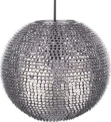 Picture of Lampa wiszca Beliani Lampa wiszca srebrna SEINE