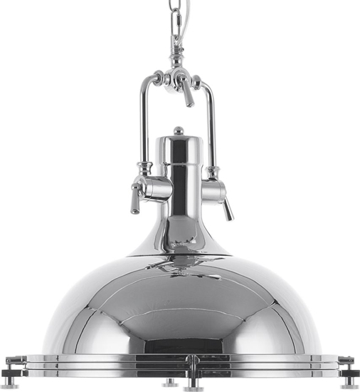 Picture of Lampa wiszca Shumee Lampa wiszca metalowa srebrna EBRON