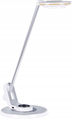 Изображение Lampka biurkowa Beliani srebrna  (380701 Bel)