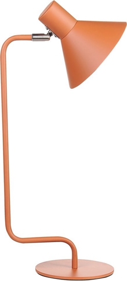 Picture of Lampka biurkowa Beliani Lampa biurkowa regulowana metalowa pomaraczowa RIMAVA