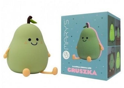 Picture of Lampka nocna LED gruszka zielona