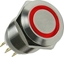 Изображение Lamptron Lamptron Vandalismusschalter 19mm - Silverline - red
