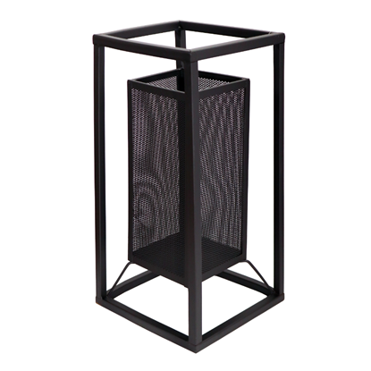 Picture of Laterna metāla Livio 20x20x40cm, melna