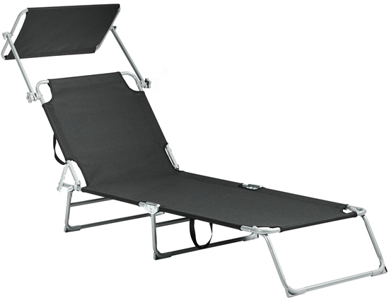 Picture of Leak ogrodowy FOLIGNO Rozkadany Metal Czarny