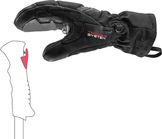 Изображение LEKI RKAWICE Griffin Base 3D Women Mitt bl 6.0