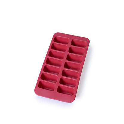 Picture of LEKUE ledus kubiņu veidne taisnstūra ar vāciņu, red