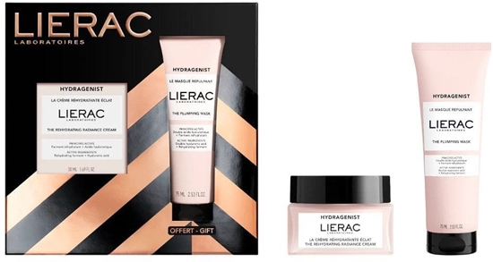 Изображение LIERAC_SET Hydragenist nawilajcy krem rozwietlajcy na dzie 50ml +  maska wypeniajca 75ml