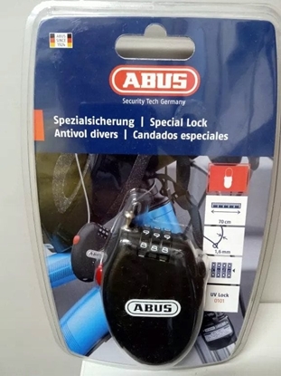 Attēls no LOCK BICYCLE 0101 CL UL 70/02/C/BK