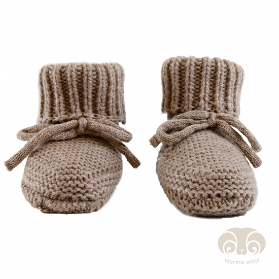 Picture of Lodger Slipper Folklore merino vilnas čībiņas, Buffalo, 0-6m