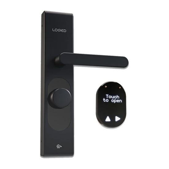 Picture of LOQED smart door lock (black) (WiFi | BT)