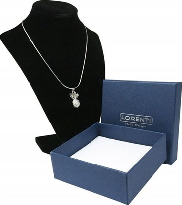 Изображение Lorenti Naszyjnik damski w srebrnym kolorze z zawieszk w ksztacie ananasa Lorenti Nie dotyczy