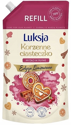 Изображение LUKSJA Mydo w pynie Korzenne Ciasteczko - zapas 900 ml