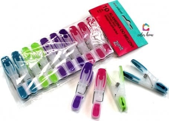 Изображение Lumarko Klamerki Do Bielizny Polcord 6,8cm 10szt 7062 R..