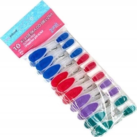 Изображение Lumarko Klamerki Do Bielizny Polcord 8,5cm 10szt 7031 R..