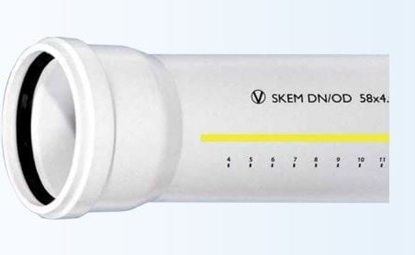 Изображение Magnaplast Rury z kielichem dBEM 110mm 0,5m (15220)