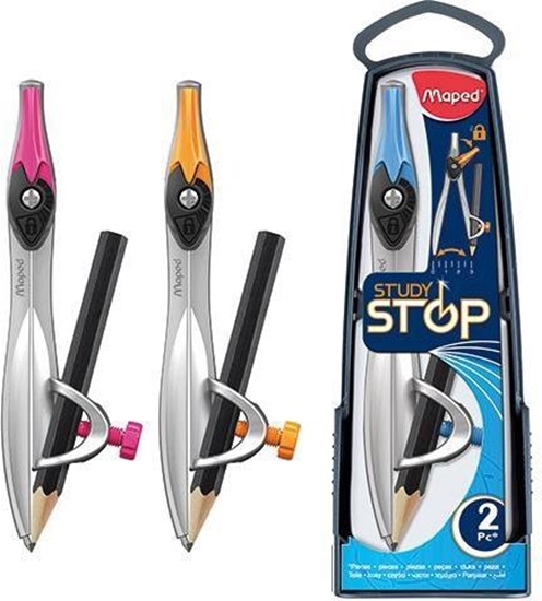 Изображение Maped Cyrkiel Study Stop + oówek (203227)