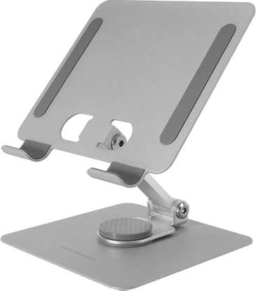 Picture of Mars Gaming MA-RST 2in1 Aluminum Alloy Stand for tablets 360° / 13" / Silver