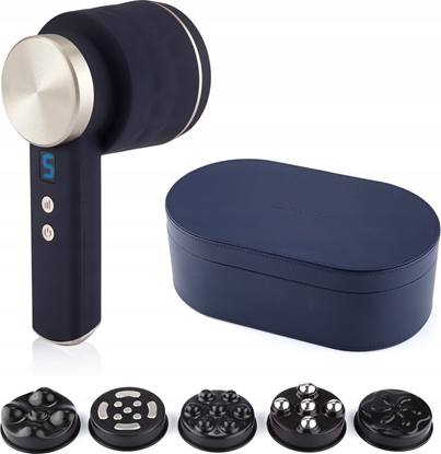 Attēls no Masaer rczny do ciaa antycellulitowy bezprzewodowy Medivon Lift 6w1 etui