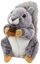 Изображение MASKOTKA PLUSZOWA PRZYTULANKA WIEWIÓRKA Z ORZECHEM SZARA 22CM MIKKI PLUSZ