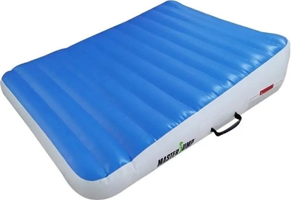 Attēls no Master Dmuchany materac gimnastyczny Masterjump 180 cm x 120 cm x 20 cm niebieski