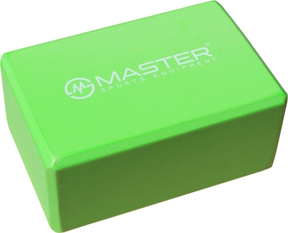 Изображение Master Kostka Klocek do Jogi MASTER Green 23 x 15 x 10 cm