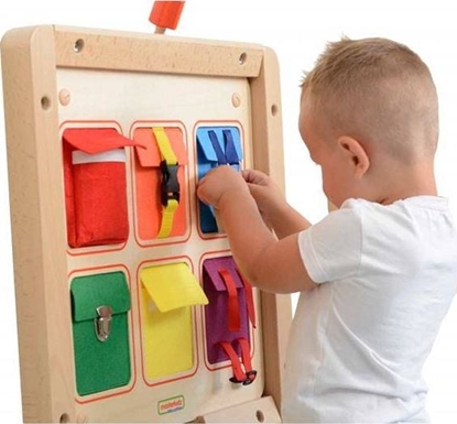 Изображение Masterkidz Kieszonki Do Zamykania i Otwierania Zamki Tablica cienna