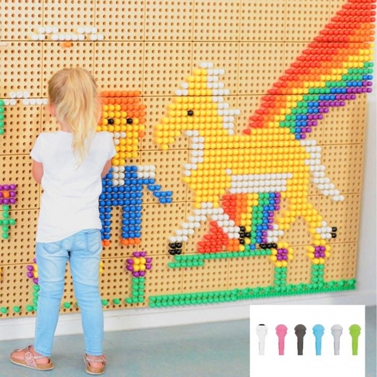 Picture of Masterkidz MASTERKIDZ Koeczki Do Tablicy 512 Szt. 6 Kolorów uniw.