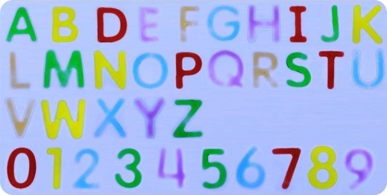 Picture of Masterkidz Zestaw Literek i Cyferek Alfabet