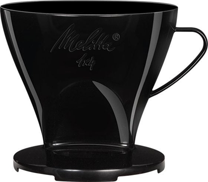 Picture of Melitta Melitta plastikowy dripper do kawy 1x4 Czarny