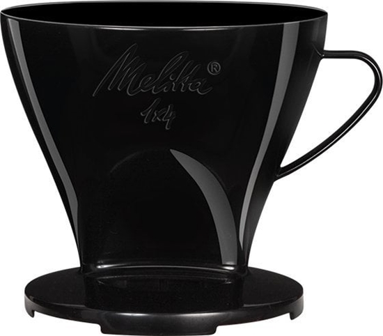 Picture of Melitta Melitta plastikowy dripper do kawy 1x4 Czarny