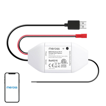 Picture of Meross MSG100HK smart garage door switch (HomeKit)