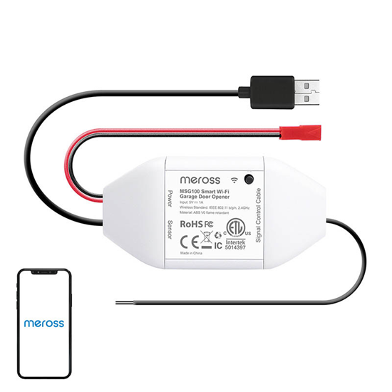 Picture of Meross MSG100HK smart garage door switch (HomeKit)