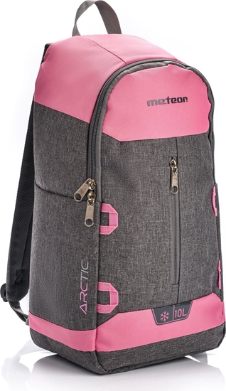 Picture of Meteor Plecak termiczny Meteor Arctic 10 l róowy/szary melan Uniwersalny