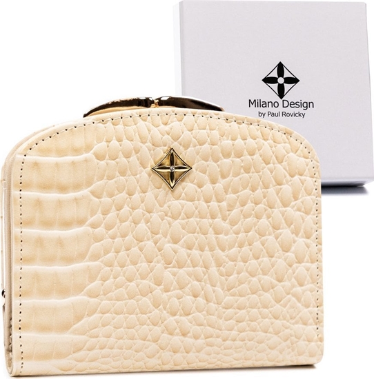 Изображение Milano Design Portfel-portmonetka Damska Ze Skóry Ekologicznej