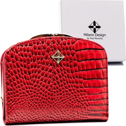 Attēls no Milano Design Portfel-portmonetka Damska Ze Skóry Ekologicznej