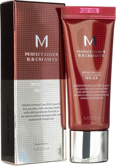 Изображение Missha Missha M Perfect Cover Krem BB odcie Natural Beige No 23 - 20 ml