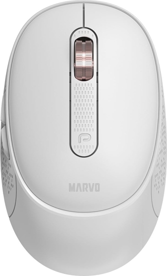Picture of Mysz bezprzewodowa, Marvo WM111 SW, srebrna, optyczna, 1600DPI