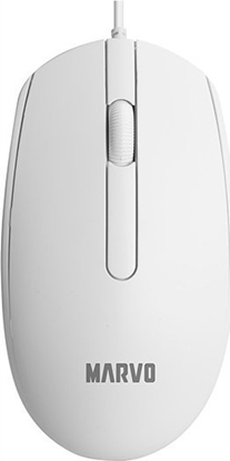 Picture of Mysz Marvo Mysz przewodowa, Marvo MS003, biaa, optyczna, 1000DPI
