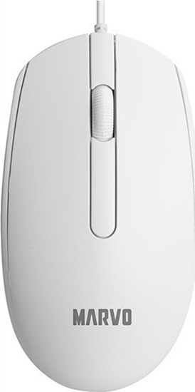 Picture of Mysz Marvo Mysz przewodowa, Marvo MS003, biaa, optyczna, 1000DPI