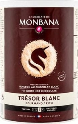 Attēls no MONBANA Czekolada Monbana Tresor White Chocolate, 500 g