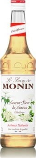 Изображение Monin Monin Elderflower - Syrop z Kwiatów Czarnego Bzu 0,7L