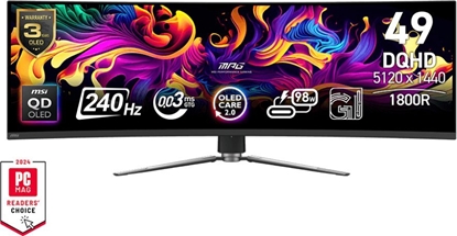 Изображение Monitor MSI MPG 491CQPX QD-OLED